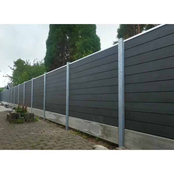 Hegnsplade i beton 4x30x250cm