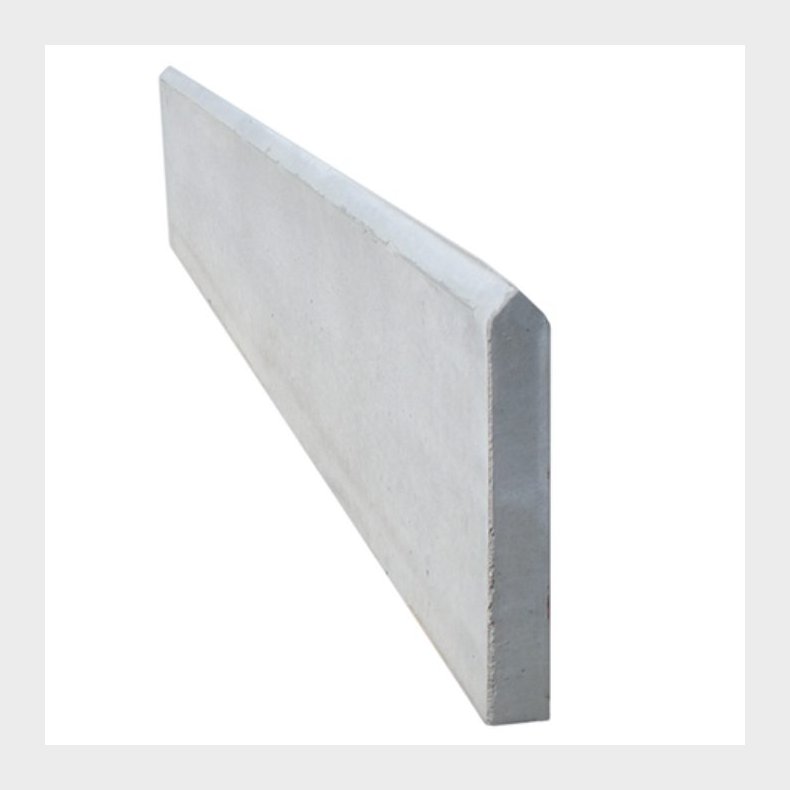 Hegnsplade i beton 4x30x250cm