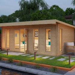 Bindslev havehus/anneks i ubehandlet p 19,6m2