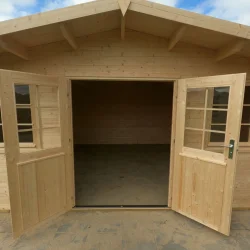 Birkerd havehus i ubehandlet tr p 18,2m2