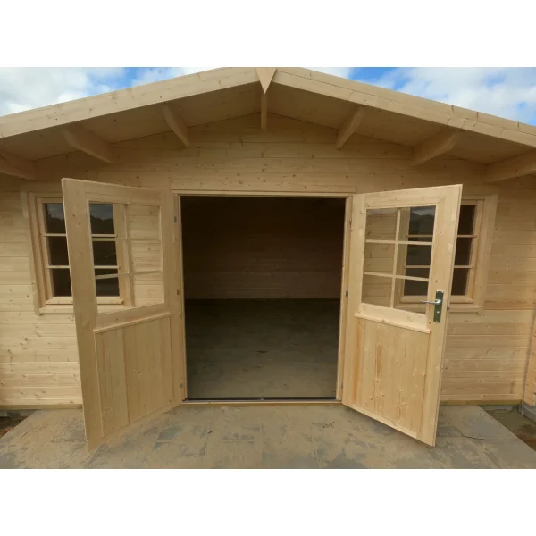 Birkerd havehus i ubehandlet tr p 18,2m2