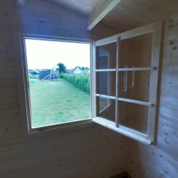 Birkerd havehus i ubehandlet tr p 18,2m2