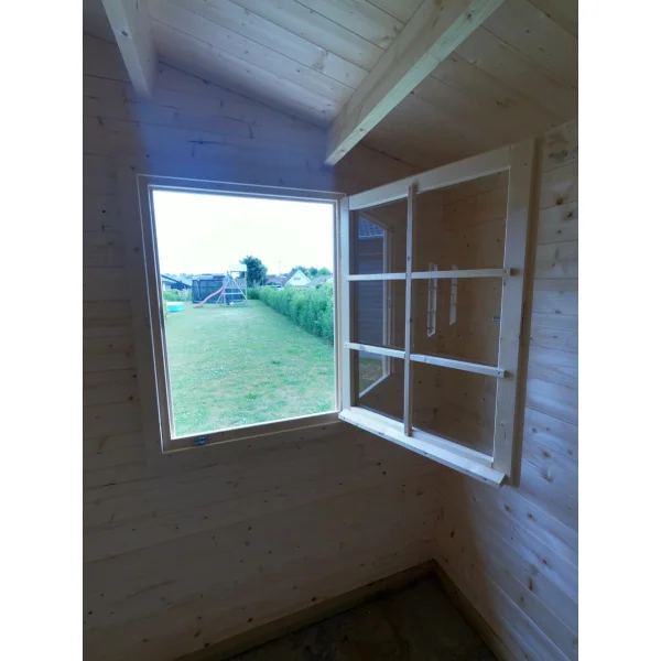 Birkerd havehus i ubehandlet tr p 18,2m2