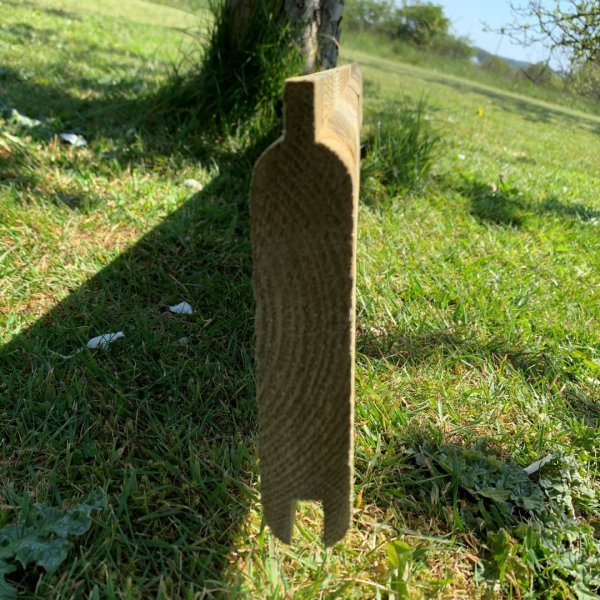 Guldklasse: Model Rom systemhegn blok inkl. systemstolper i tr og tilbehr