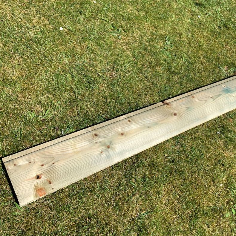 Grnt trykimprgneret systemhegn med systemstolper - Guldklasse