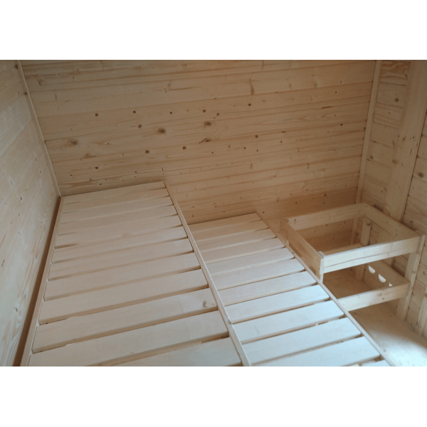 Sauna hytte Bosse 231x273x235cm BxLxH (ca. 6,3m2)