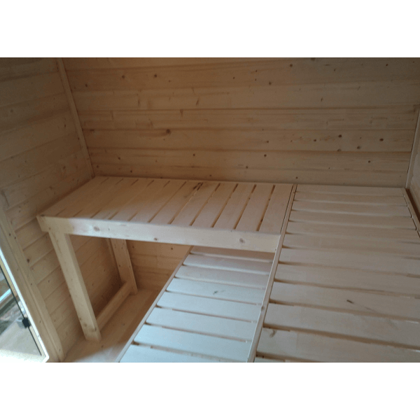 Sauna hytte Bosse 231x273x235cm BxLxH (ca. 6,3m2)