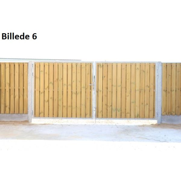 Dobbeltlåge i bredde 400cm