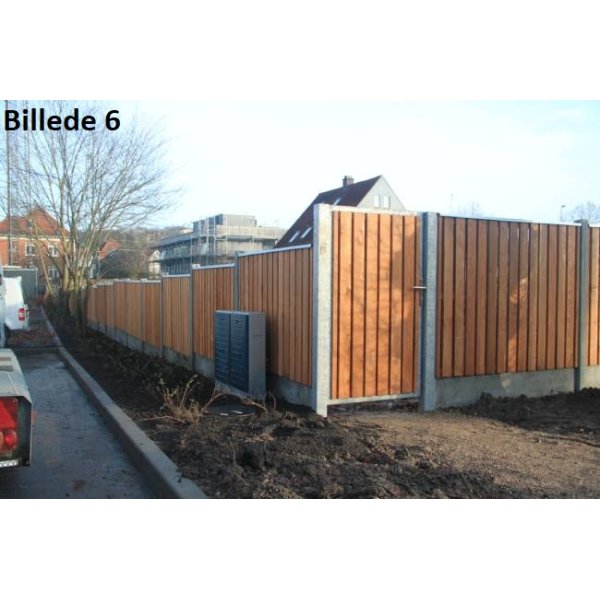 Enkeltlåge med rukolås i bredde 90cm x H