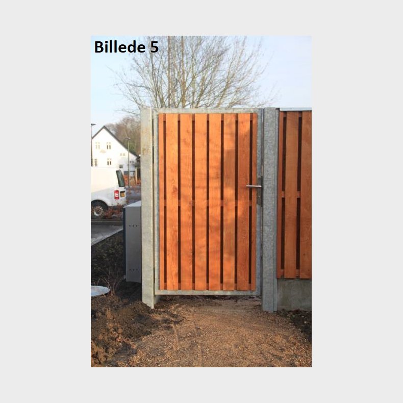 Enkeltlge med rukols i bredde 90cm