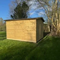 Slvklasse: Redskabsskur i elementer &#150; model Br&uuml;gge 8,5 m&sup2;