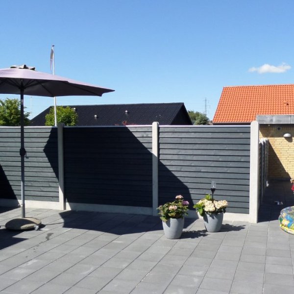 Platinklasse: Bullklink&reg; inkl. betonstolper, betonbundplade og tilbehr