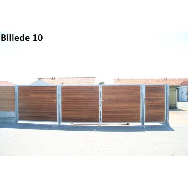 Dobbeltlåge i bredde 400cm