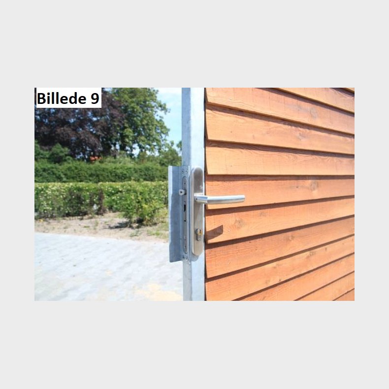 Enkeltlge med rukols i bredde 90cm