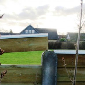 Galvaniseret st�lafd�kning til Bullklink�  - l�ngde 188,8mm galv.