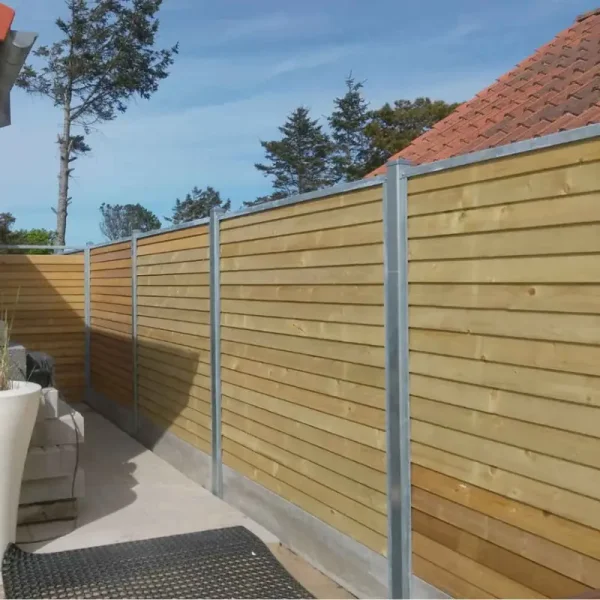 Platinklasse: Bullklink EXTREME inkl. stlstolper, betonbundplade og tilbehr