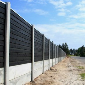 Bullklink - lngde 188,4 cm Sort grundmalet