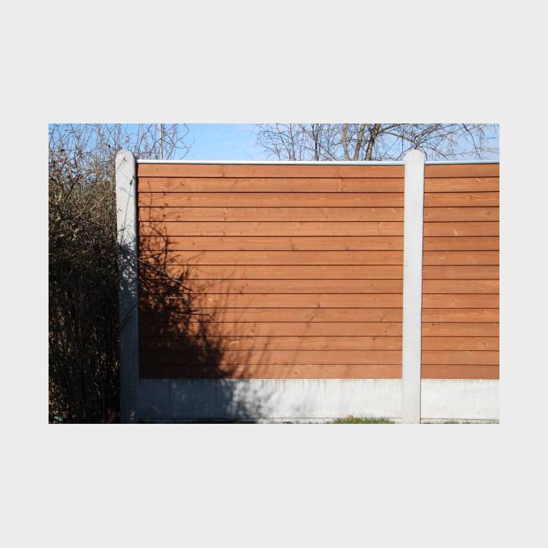 Bullklink teak grundmalet brt - lngde 188,4 cm