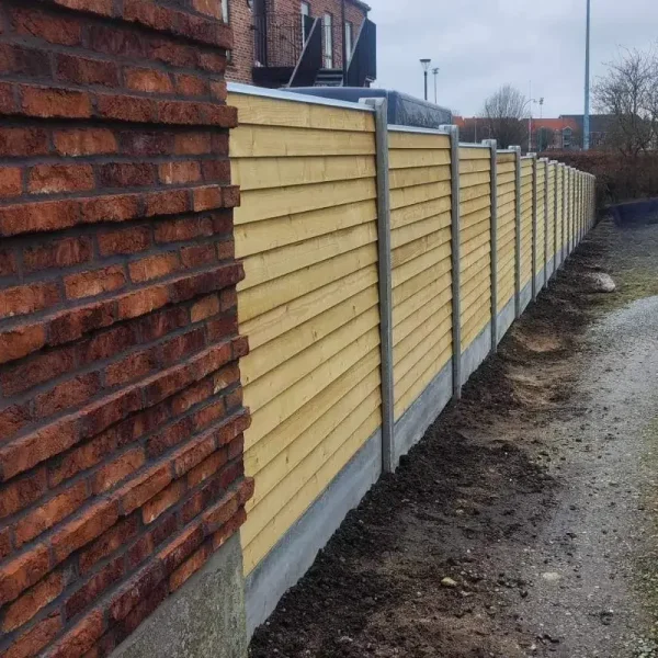 Platinklasse: Bullklink&reg; inkl. betonstolper, betonbundplade og tilbehr