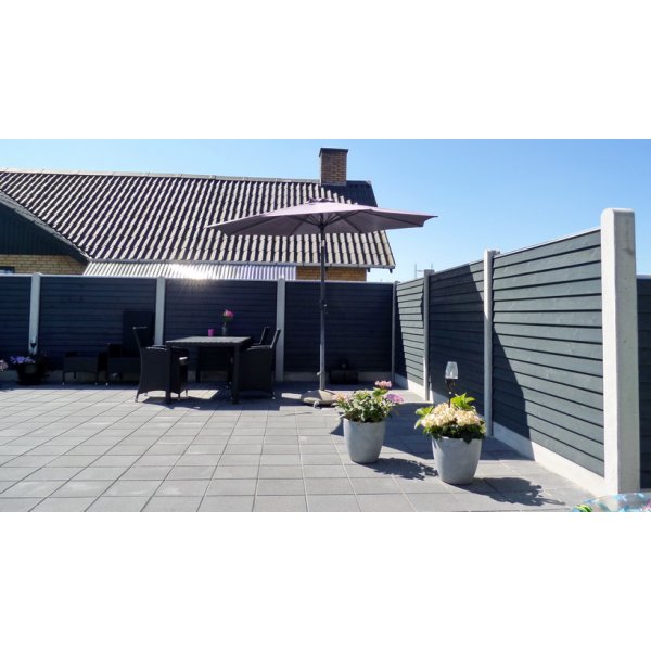 Platinklasse: Bullklink&reg; inkl. betonstolper, betonbundplade og tilbehr