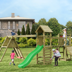 Carnival leget�rn trykimpr�gneret med gr�n rutsjebane