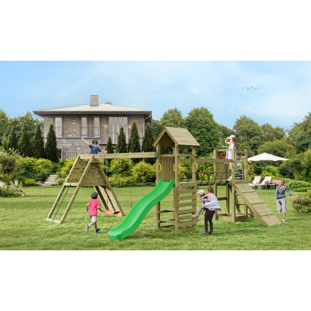 Carnival leget�rn trykimpr�gneret med gr�n rutsjebane