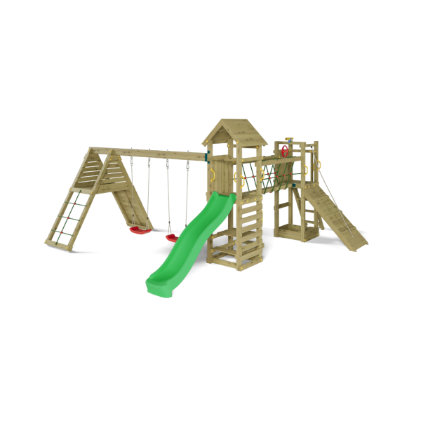 Carnival leget�rn trykimpr�gneret med gr�n rutsjebane