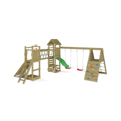 Carnival leget�rn trykimpr�gneret med gr�n rutsjebane