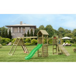 Carnival leget�rn trykimpr�gneret med gr�n rutsjebane