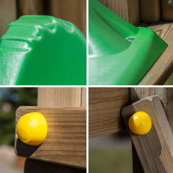 Caroline model 1 legetårn trykimprægneret