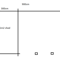 Ikast carport med 15m2 skur (44mm godstykkelse)