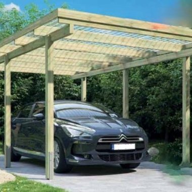 Brorsbøl enkeltcarport (carport model)
