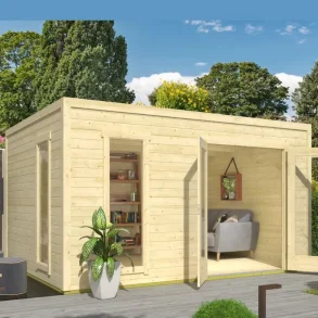 Guldklasse: Catania havehus 12m2