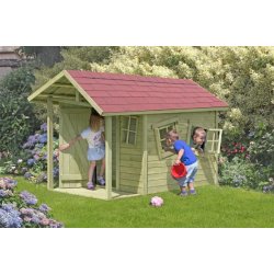 FRDIG SAMLET:Slvklasse: Crazy Andy trlegehus  3,6m2 inkl. udhng