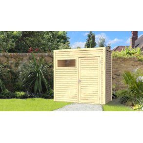 Cubo havehus model 1 p 2,55m2 i ubehandlet tr