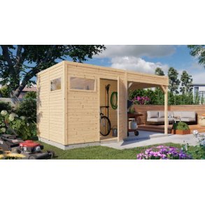 Cubo havehus p 5,1m2 i ubehandlet tr + udhng