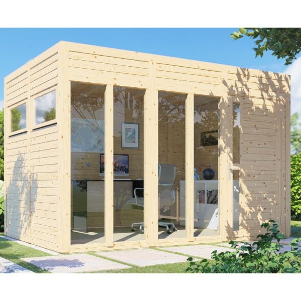 Havehus/hjemmekontor Cubus model 3