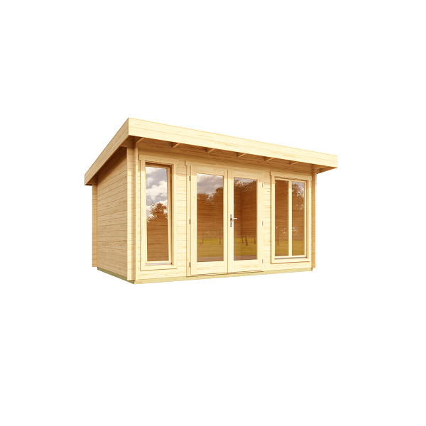 Dalby havehus model 2 i ubehandlet på 11,24m2