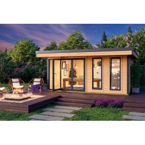 Hjemsted Eksklusiv anneks/havehus model 10 i ubehandlet p 19,22m2