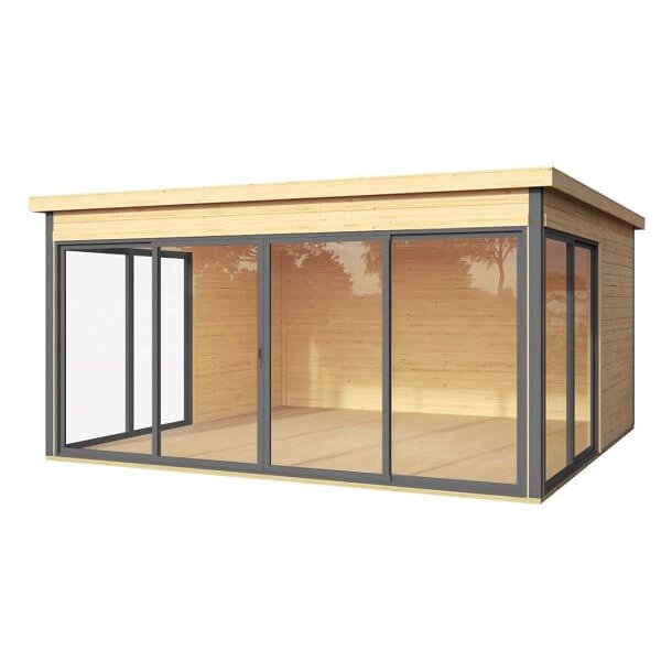 Hjemsted Eksklusiv anneks/havehus model 5 i ubehandlet p 16,74m2