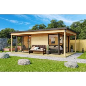 Hjemsted Eksklusiv anneks/havehus model 6 i ubehandlet p 22,8m2