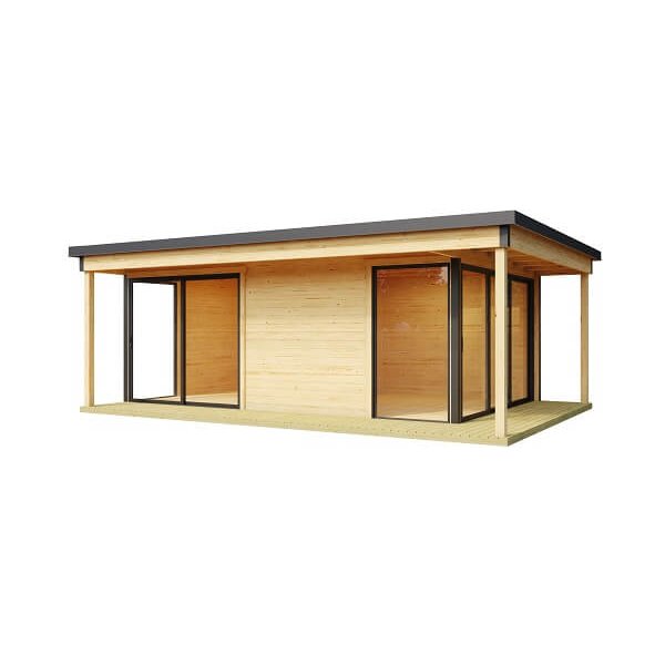 Hjemsted Eksklusiv anneks/havehus model 6 i ubehandlet p 22,8m2