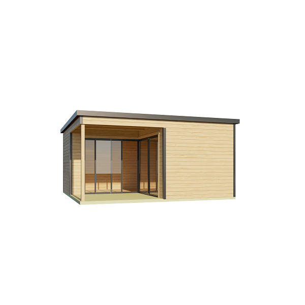 Hjemsted Eksklusiv anneks/havehus model 8 i ubehandlet p 17,9m2