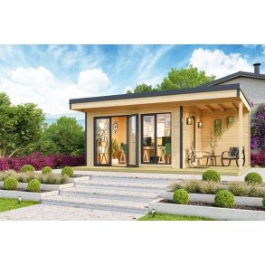 Hjemsted Eksklusiv anneks/havehus model 9 i ubehandlet p 11,39m2 + udhng