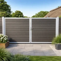 Nice dobbeltl�ge l�s inkl. stolper 300x90cm (BxH)