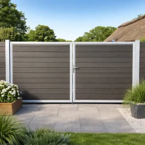 Nice dobbeltl�ge l�s inkl. stolper 300x90cm (BxH)