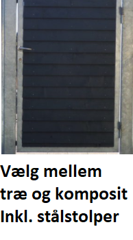 Enkeltlge med rukols i specialml fra 90-130cm bred