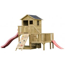 Legehus Holger p stolper  et komplet legeunivers til haven