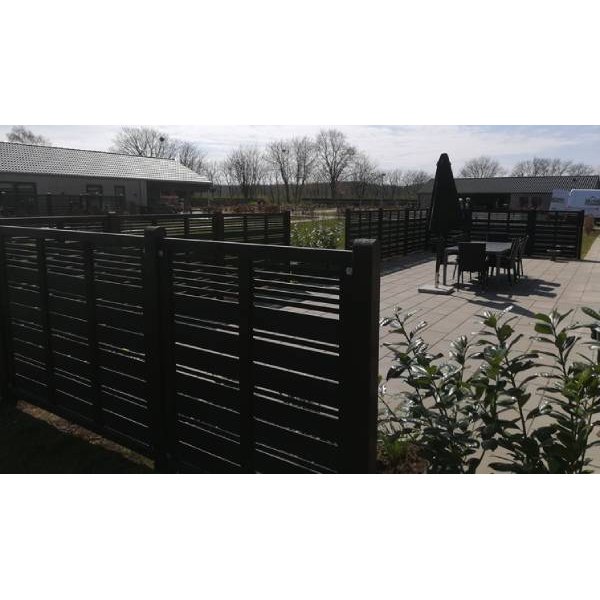 Silence hegn i sort 176x140cm (BxH)