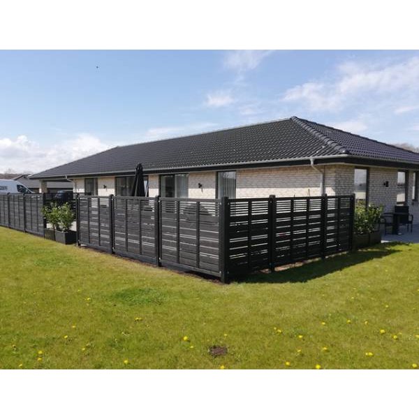 Silence hegn i sort 176x140cm (BxH)